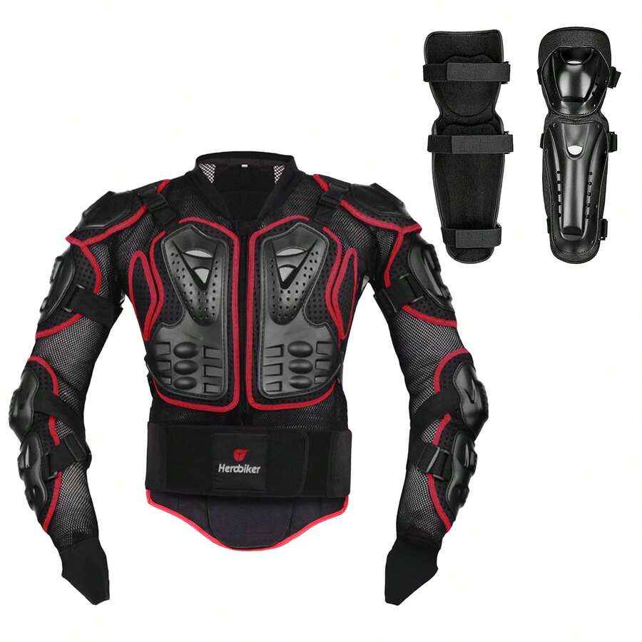 1pc Motorcycle Armor Motorcycle Kneepads Off-Road Riding Armor Knight Knee And Elbow ProtectionRiding Protection Anti Fall Anti-Collision Outdoor Sports Protective Equipment Cycling Accessories Riding Essentials For Women Men Rider Gifts