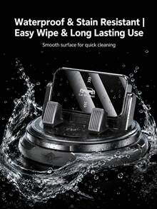 Universal Car Phone Holder With Hidden Parking Sign, 360° Rotating Anti-Slip Center Console Navigation Mount, Suitable For SUV, Truck And Sedan, Car Phone Holder - A - View 5