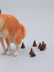 Mini Realistic Fake Poop, Fun Accessory, Suitable For Boys And Girls Party Pranks And Home Decor, Playful Poop For Landscape Decoration - one-size - View 8