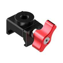 Soporte convertidor de aleación de aluminio, agujero de tornillo de 1/4 de pulgada a abrazadera de riel NATO con hebilla de liberación rápida, accesorio adaptador para jaula de cámara DSLR & sin espejo - Ver 8