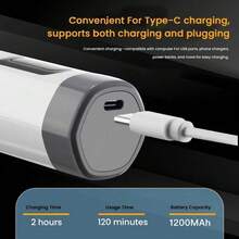 Professional LED Electric Pet Nail Grinder, 3-Speed Adjustable Dog & Cat Nail Trimmer, Portable Grooming Tool For All Sizes - View 8