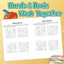 Math Workbook - Number Writing And Calculation Practice, Including Counting, Number Sequence, Addition And Subtraction Exercises, Clear Practice Pages, Develops Number Sense, Logical Thinking, Concentration And Problem-Solving Skills Back To School - 數學練習冊 - 查看 10
