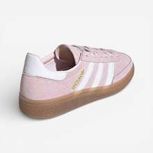 Adidas أديداس هاندبول سبيشال وردي شفاف غير مصبوغ بنعل مطاطي (GS) - روز أحمر - مشاهدة 4