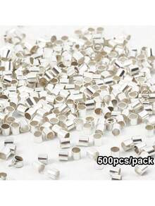 500/1000/2000pcs 2mm Spacer Beads - Durable And Versatile, Suitable For DIY Necklace And Bracelet Jewelry Making, Convenient Handmade Experience - Positioning Beads - View 15