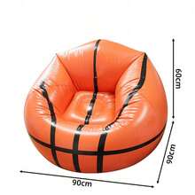 Aufblasbares Outdoor-Sofa, Sitzsack-Sofa, tragbarer aufblasbarer Freizeitsessel, Einzelpersonen-Fußball-Sofa, aufblasbares Basketball-Sofa, universeller Outdoor-Freizeitsessel für Erwachsene und Kinder - Verschiedenfarbig - Übersicht 8
