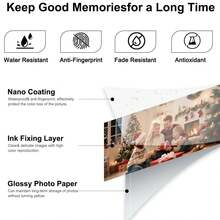SELPHY Compatible Glossy 4x6 Photo Paper & Ink Set For High-Resolution Photo Printing, DIY Scrapbooks, Family Albums & Travel Photography - View 4