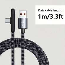 1條 66W USB-A 轉 Type-C 充電線，3.3ft/5ft/6.6ft，USB-C 快充線，相容 iPhone 17/16/15/Pro/Pro Max/Plus、Pro 12.9/1、Air 4/5、Mini 6、Moto G、Pixel 及其他 USB-C 裝置，相容 iPhone 17、17 Pro Max、16、16 Plus、16 Pro、16 Pro Max，適用旅行充電 - 彩色 - 查看 12