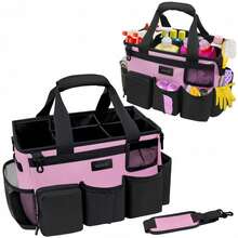 Large Capacity Outdoor Storage Bag, Camping Storage Bag, Cleaning Tool Storage Bag, Multifunctional Storage Bag With Crossbody And Hand-Carry Portability, Cleaning Tool Waist Bag, Outdoor Tool Bag, Outdoor Storage Bag, Multifunctional Storage Bag, Sports Storage Bag, Indoor Storage Bag, Home Storage Bag, Clothes Storage, Shoes Storage, Outdoor Miscellaneous Storage - Multicolor - View 1