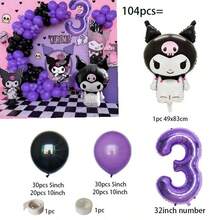 BUTTBILL Large Balloon Arch Set With 3D Shaped Balloons And Assorted Colors And Sizes Of Latex Balloons, Suitable For Birthday Parties And Other Occasions, Creating A Cheerful Atmosphere - View 15