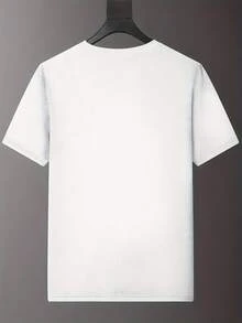 Urban Style [Compass Print T-Shirt] Br - Black - View 7