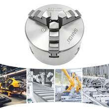 YUNRUX Precision 3-Jaw Chuck Ø 100mm, Three-Jaw Chuck For Lathes, 3-Jaw Chuck For Lathes (100mm) - B - View 8