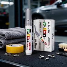 Unisex Waterproof Quick-Drying Paint Marker With 8mm Thick Tip, Industrial Style For Car, Home And DIY - Silver - View 5