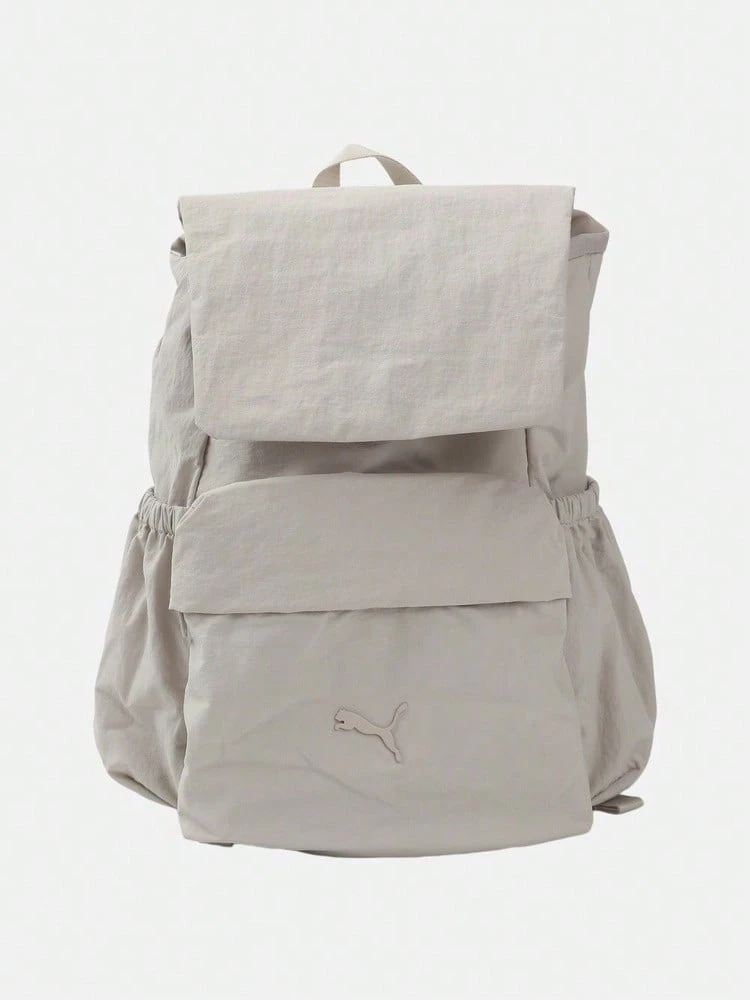 Puma Women's ESSENTIALS HER Small Silver Backpack 09308904 - Grey - View 1