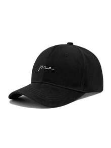Men's Baseball Cap Large Head Circumference Face-Slimming Hard Crown Baseball Cap Minimalist Me Embroidered Multi-Color Options Unisex Couple Versatile Baseball Cap - Hardtop Baseball Cap - View 4