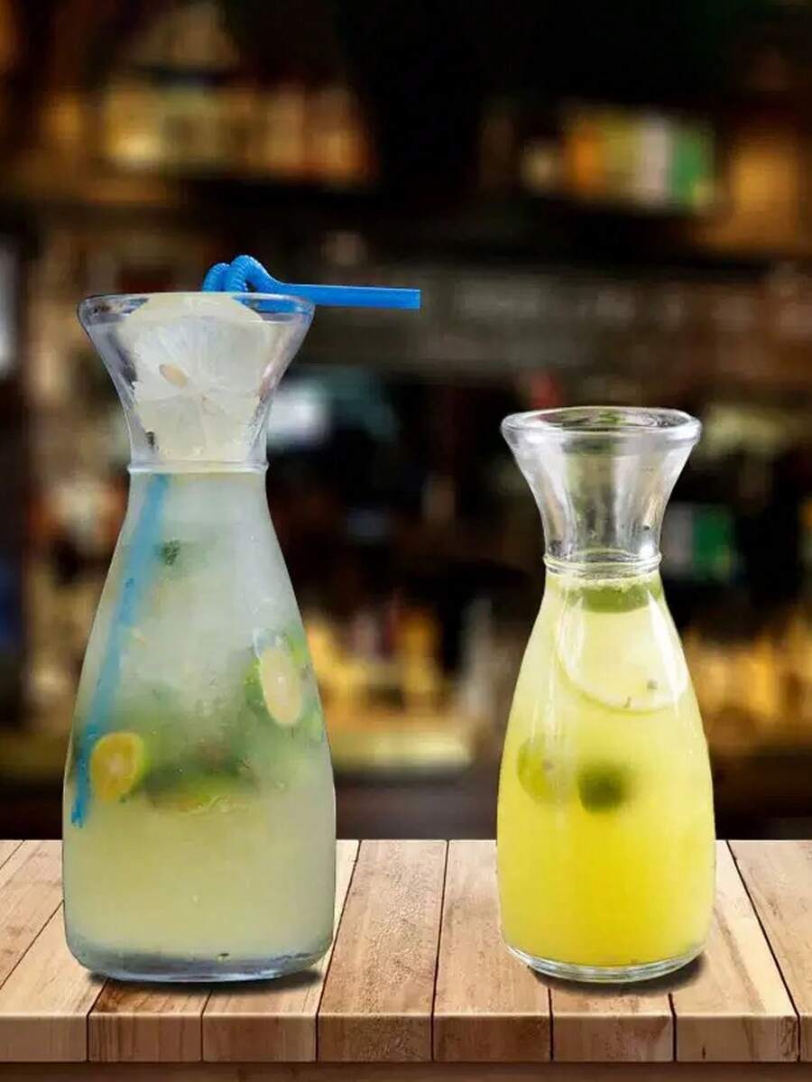 多功能耐熱果汁瓶 - PC材質飲料杯,熱飲或冷飲儲存容器,冰箱水壺,果汁容器,水瓶,冰茶壺或牛奶壺,適用於廚房、餐廳、戶外露營 - 彩色 - 查看 1