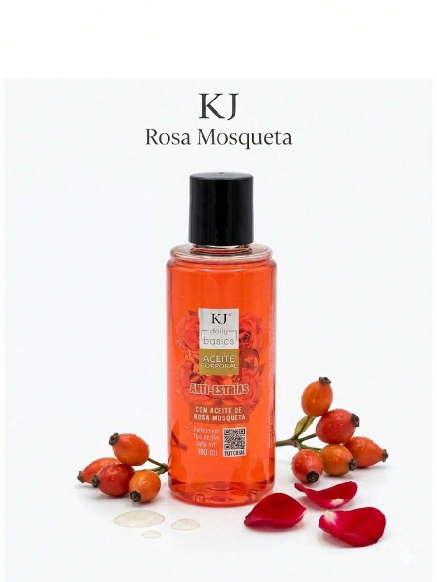 KJ Anti-Stretch Mark Body Oil With Rosehip - Rosehip - View 1