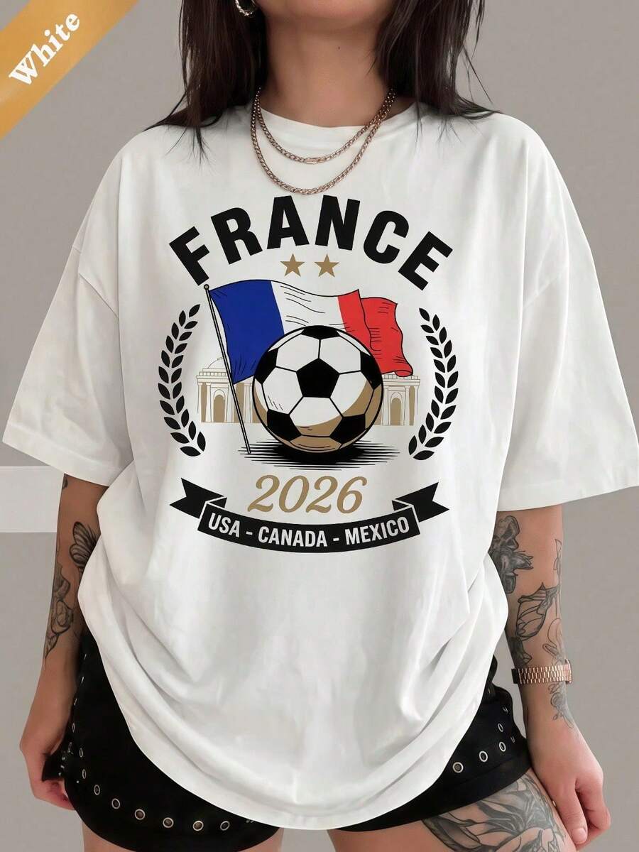 [Free 3-Day Delivery]Women T-Shirts - 樣式1 - 查看 1