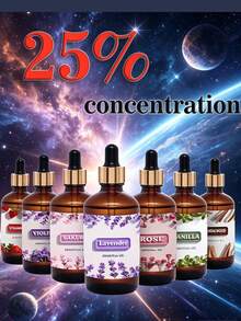 1 pezzo 100ml Olio essenziale aromaterapico alla vaniglia, adatto per umidificatore, diffusore a bastoncini, olio profumato fruttato e floreale, gelsomino, lavanda, rosa, fiore d'arancio, deodorizzazione per soggiorno e bagno. - vaniglia - Visualizzare 2