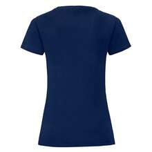 Fruit Of The Loom Womens/Ladies Iconic 150 T-Shirt - 海軍 - 查看 2