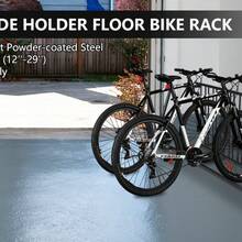 Supports de rangement de vélos - 1 porte-vélos en acier au carbone - Voir 6