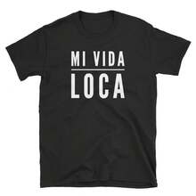 My Crazy Life T-Shirt – Unisex Graphic T-Shirt In Spanish - Black - View 1