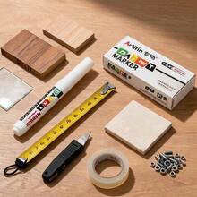 Unisex Waterproof Quick-Drying Paint Marker With 8mm Thick Tip, Industrial Style For Car, Home And DIY - 白色 - 查看 2