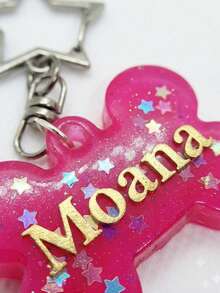 PLACAS DE RESINA PARA MASCOTA - Rosa Roja - Ver 2