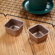 2/4pcs Square Mini Cake Molds, Non-Stick Mini Toast Bread Molds, Home Oven Baking Tools, Suitable For Bread And Cake, Home Baking Molds - View 11