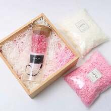 1 Packung 20g, bunte gekräuselte Papier-Raffia-Füllung, geeignet für DIY-Geschenkboxen-Füllung, Verpackung, Hochzeit, Valentinstagsgeschenke, Ostergeschenke, Geburtstagsfeier-Dekoration - 20g - Übersicht 7