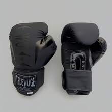 1 Pair Of Boxing Training Gloves - Adjustable Hook And Loop Closure, Built-In Padding, Designed For Boxing Training, Suitable For Beginners, Boxing Novices And Professional Boxers, Made With Premium Materials - Black - View 3