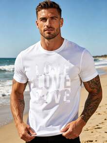 T-shirts för män - Vitt - Visa 6