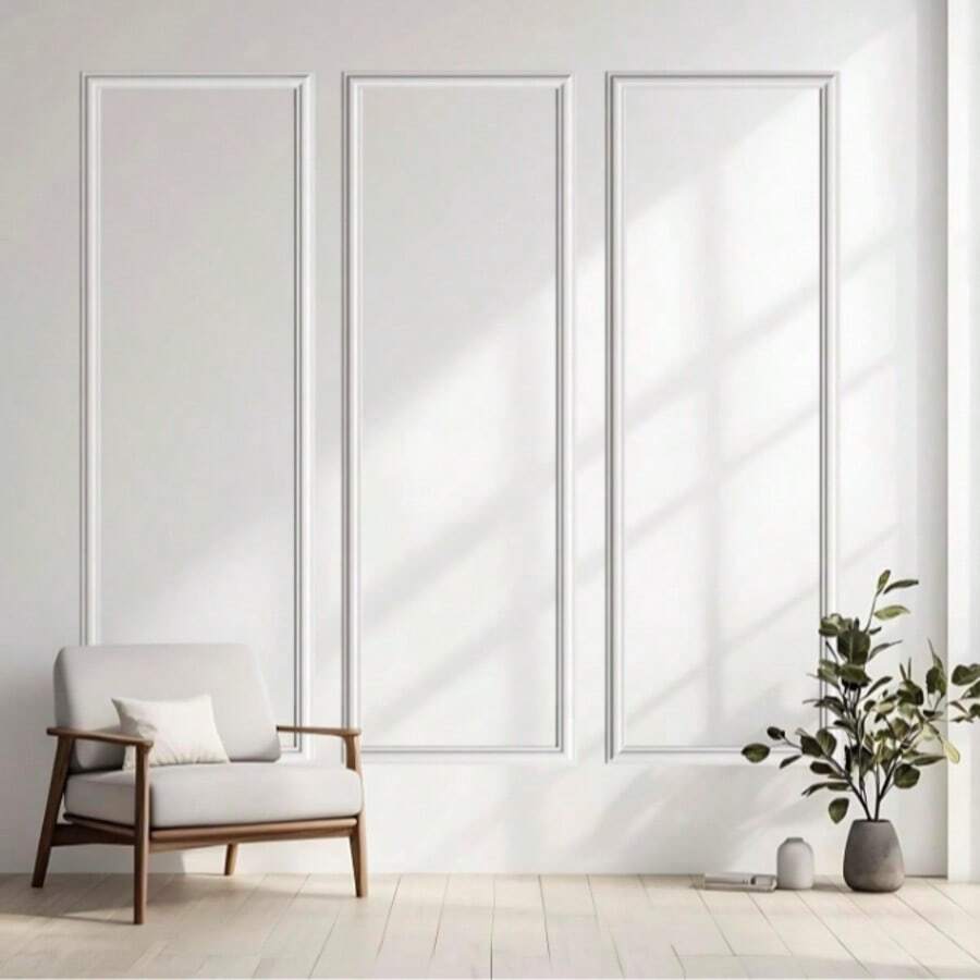 Self-Adhesive Wall Decor Line, Easy Installation, High-Strength Material