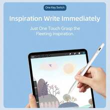 Universal Capacitive Stylus Pen, Compatible With IOS/Android Smartphones And Tablets, Supports Tilt Pressure Sensitivity, Anti-Mistouch, High Precision Handwriting Pen, Compatible With Ipad And All Touchscreen Devices, /Android Phone Tablet Universal, Smooth Writing, Fast Charging, High Precision High Sensitivity Capacitive Pen, Suitable For IOS Tablets, Compatible With 95% Of Touchscreen Devices On The Market - 彩色 - 查看 7