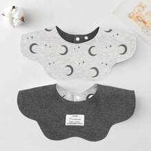 Cotton Towel For Newborn Babies, Country Floral Style Triangular Bandana For Boys And Girls, Baby Bib Accessory. - A7 - 查看 8