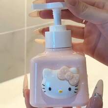 SANRIO Hello Kitty 洗手液分裝瓶，家用女性沐浴乳壓頭瓶，便攜旅行尺寸 - 彩色 - 查看 9