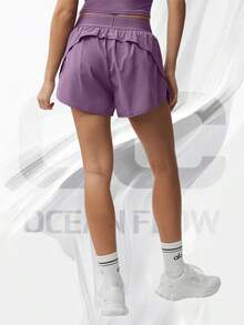 Match Point Short - Plum Kiss - View 2