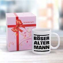 [Envío en 24 horas desde México]1 unidad, BÖSER, ALTER, MANN, Taza de cerámica divertida de 11oz (360ml), Taza de café con diseño de dibujos animados para bebidas, Idea de regalo para cumpleaños y días festivos, Artículos para beber - Imagen 1 pieza - Ver 5