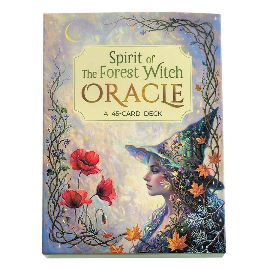 Forest Spirit Witch Oracle Cards | 45-Card Divination Deck
