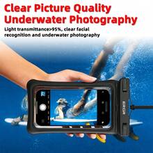 1PC IPX8 Airbag Waterproof Mobile Phone Dry Bag Universal Full 360 Degree Protection Pouch For Cellphone Passport Card Multifunctional Storage For Swimming Beach Outdoor - 1PC - View 6