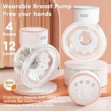 Portable Multi-Functional Manual Breast Pumps (2-Pack), Specially Designed For Breastfeeding Mothers, Hand Washable, Suitable For Sensitive Skin. - Baby Blue - View 2