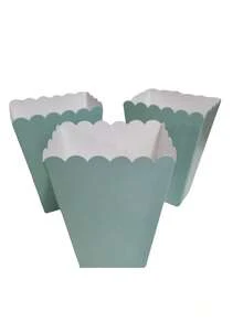 Creative Mariu Cajitas Mesa De Dulces, Candy Bar, Palomera (10 Piezas) - verde menta - Ver 2