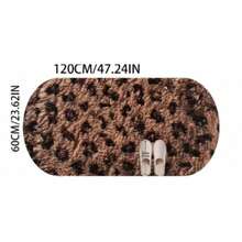 1 Stück runder Leoparden-Fellimitat-Teppich, Liebe & Heilung Schlafzimmer Dekoration, kleiner Teppich, Teppich, Heimdekoration, Wohnzimmer Teppich, Wohnzimmer kleiner Teppich, Schlafzimmer Teppich, Wohnzimmer Heimdekoration, Outdoor Teppich, waschbarer Teppich - Verschiedenfarbig - Übersicht 10