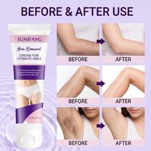 Intimate Hair Removal Cream With Green Tea Extract And Jojoba Seed Oil, Designed For Intimate And Sensitive Skin, Gentle And Soothing, No Residue, Thorough Hair Removal, Non-Irritating, Calming And Moisturizing Protection, Long-Lasting Smoothness, Home Intimate Care, Daily Hair Removal - Cream - View 6