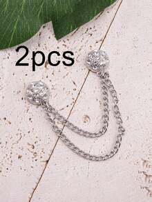 2pcs Diamond-Shaped Clips To Shorten Pants, Hidden Seamless Design Prevents Pants From Dragging On The Ground - A - View 14