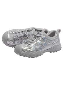CAMEL CROWN Women's Running Shoes Autumn New Anti-Slip Comfortable Versatile Jogging Sports Shoes - Silver Gray - View 3