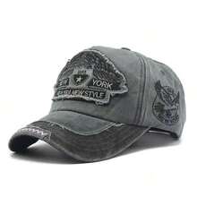 1pc Men's NEW YORK Letter Embroidered Washed Denim Baseball Cap, Street Fashion Casual Hat, Suitable For Spring/Autumn Travel, Tourism, Beach Vacation - Multicolor - View 14