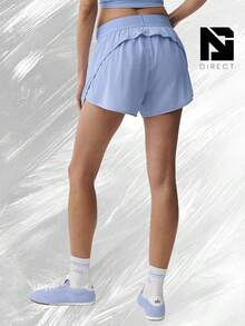 Match Point Short - Light Provence Blue - View 2