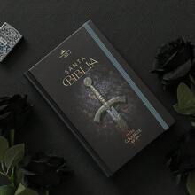 RVR60 Bible, Hand Size, Large Print, Hardcover With Elastic Closure: Sword - Single Book - View 10