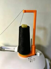 Sewing Machine Top-Mount Spool Holder - Vertical Large Spool Bracket With Anti-Tangle Thread Guide - Universal Accessory For Home Sewing Machines And Sergers - Specialized Equipment For Sewing Studios - Multicolor - View 4