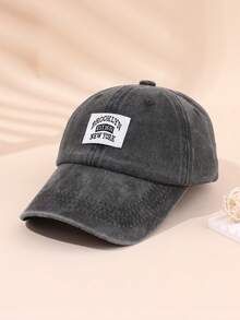 1 Stück Kinder Vintage Baseball Cap, verstellbare weiche Oberseite mit Brooklyn New York Emblem, Jungen Mädchen Outdoor Lässig Baseball Cap - 1PC - Übersicht 10